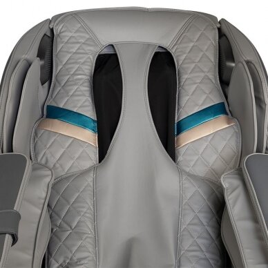 SAKURA armchair with massage function in gray PREMIUM 807 8