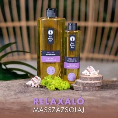 SARA BEAUTY SPA relaxing massage oil RELAX with argan, 250 ml 1