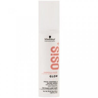 SCHWARZKOPF OSIS+ GLOW SERUM hair serum with shea butter, 50 ml SCHWARZKOPF OSIS+ GLOW SERUM hair serum with shea butter, 50 ml