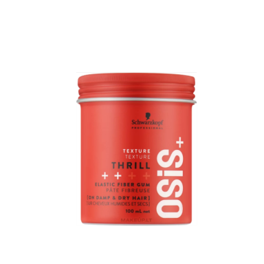 SCHWARZKOPF PROFESSIONAL OSIS+ THRILL формовочная резина, 100 мл. SCHWARZKOPF PROFESSIONAL OSIS+ THRILL формовочная резина, 100 мл.