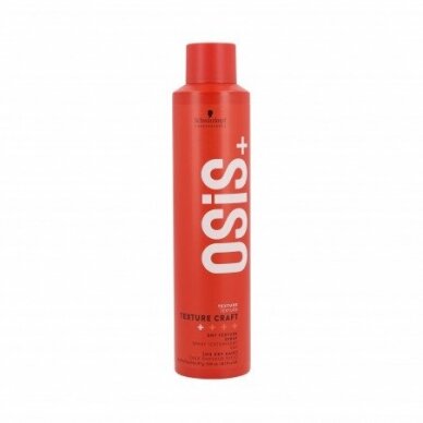 SCHWARZKOPF PROFESSIONAL OSIS+ TEXTURE CRAFT švelniai fiksuojantis sausas plaukų lakas (№ 2), 300 ml SCHWARZKOPF PROFESSIONAL OSIS+ TEXTURE CRAFT švelniai fiksuojantis sausas plaukų lakas (№ 2), 300 ml
