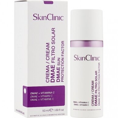 SkinClinic DMAE + VITAMIN C Lifting Effect Cream For Combinated Or Dry Skin (With Sun Protection Factor), 50 ml