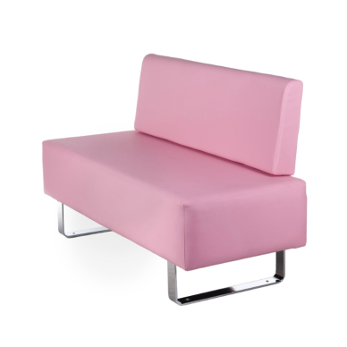 Professional waiting room sofa Messina BD-6713, pink 2 Professional waiting room sofa Messina BD-6713, pink 2