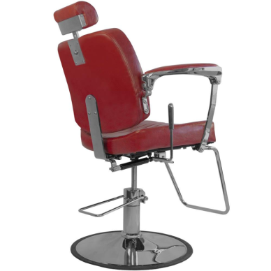 Professional barber chair for hairdressers and barbershops BJORN BH-3318, red 1 Professional barber chair for hairdressers and barbershops BJORN BH-3318, red 1