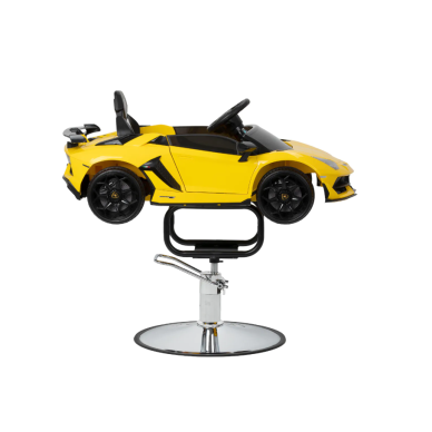 Профессиональное детское кресло для парикмахеров GABBIANO LAMBORGHINI, желтое 2 Профессиональное детское кресло для парикмахеров GABBIANO LAMBORGHINI, желтое 2
