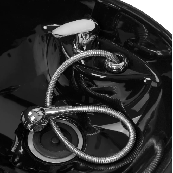 Professional portable hairdressing sink GABBIANO B40, black 4