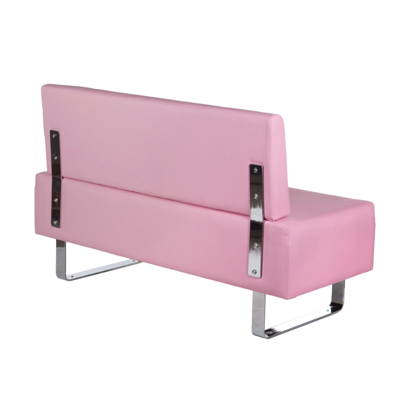 Professional waiting room sofa Messina BD-6713, pink 1 Professional waiting room sofa Messina BD-6713, pink 1