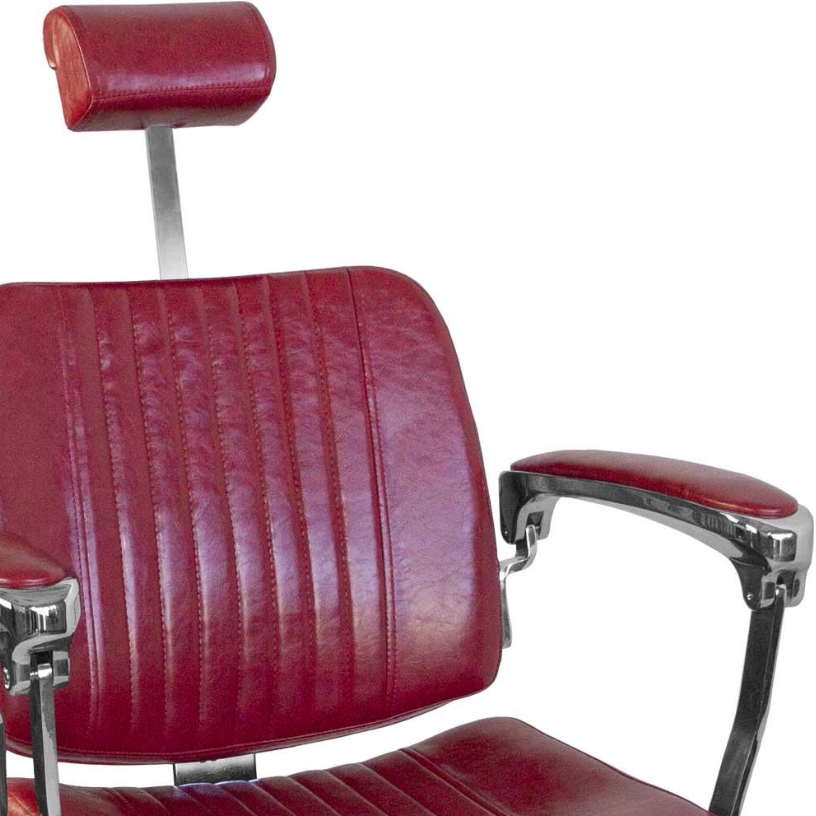 Professional barber chair for hairdressers and barbershops BJORN BH-3318, red 4 Professional barber chair for hairdressers and barbershops BJORN BH-3318, red 4