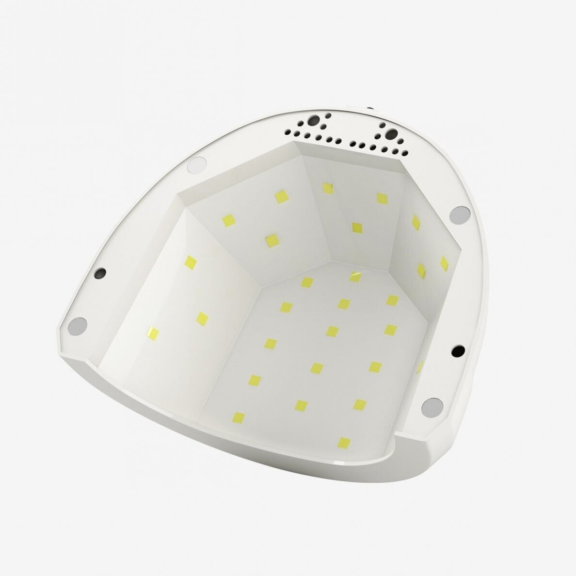SEMILAC UV/LED lempa manikiūro darbams 48/24W, baltos spalvos 3 SEMILAC UV/LED lempa manikiūro darbams 48/24W, baltos spalvos 3