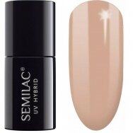 SEMILAC 138 long lasting hybrid gel polish Perfect Nude, 7 ml.