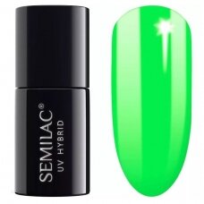 SEMILAC 041 long lasting hybrid gel polish Caribbean Green 7ml