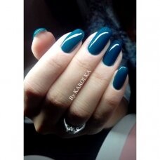 SEMILAC 074 стойкий гибридный гель лак для ногтей Prussian Blue 7 ml