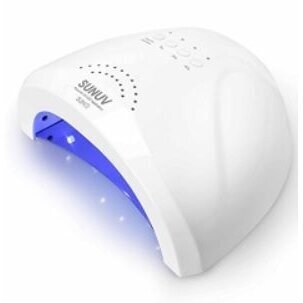 SEMILAC UV/LED lempa manikiūro darbams 48/24W, baltos spalvos 1 SEMILAC UV/LED lempa manikiūro darbams 48/24W, baltos spalvos 1