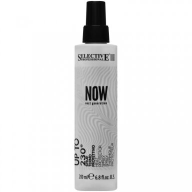 SELECTIVE NOW Up To 230°C thermo protector hair protection spray against heat effects, 200 ml SELECTIVE NOW Up To 230°C thermo protector hair protection spray against heat effects, 200 ml