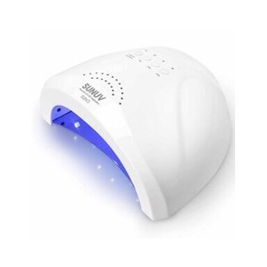 SEMILAC UV/LED lempa manikiūro darbams 48/24W, baltos spalvos SEMILAC UV/LED lempa manikiūro darbams 48/24W, baltos spalvos