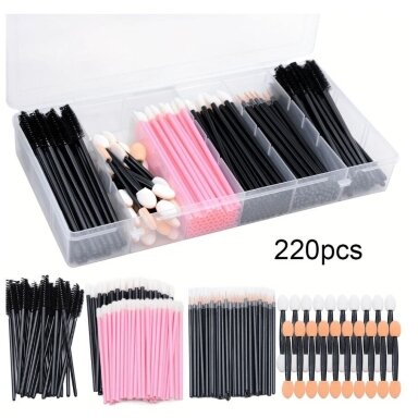 Makeup brush set, 220 pcs Makeup brush set, 220 pcs