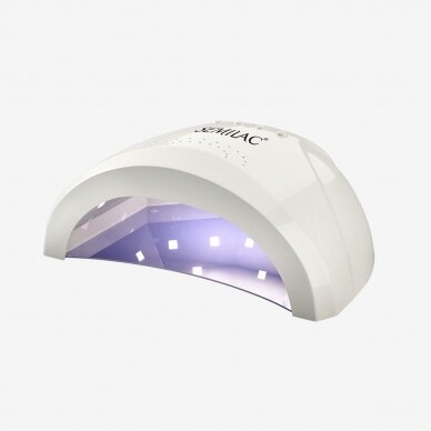 SEMILAC UV/LED lempa manikiūro darbams 48/24W, baltos spalvos SEMILAC UV/LED lempa manikiūro darbams 48/24W, baltos spalvos