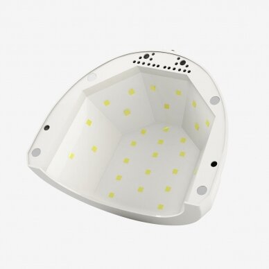 SEMILAC UV/LED lempa manikiūro darbams 48/24W, baltos spalvos 3