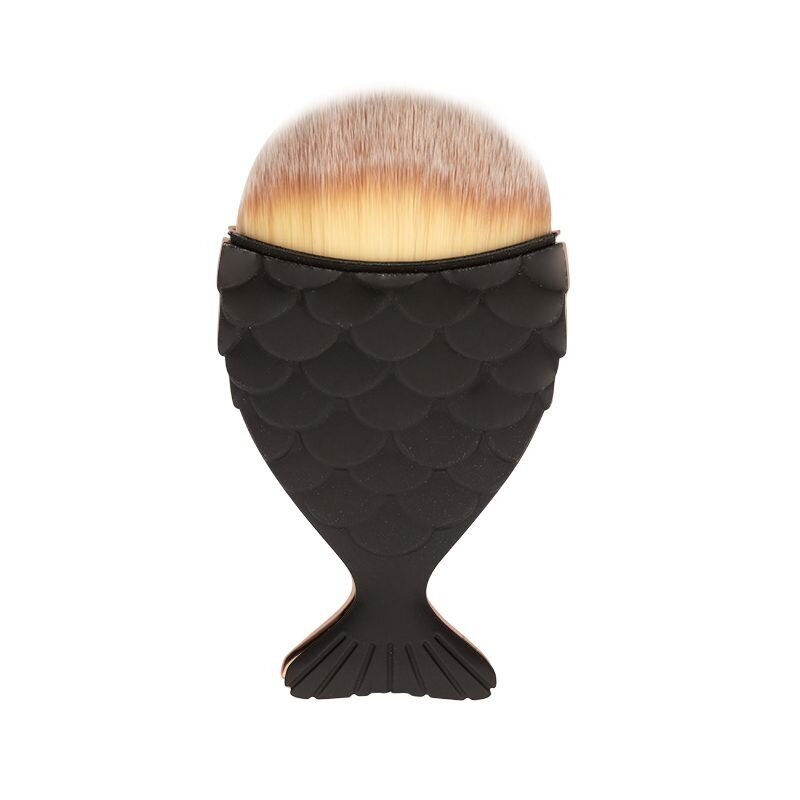 Fish-shaped brush for removing nail dust Fish-shaped brush for removing nail dust