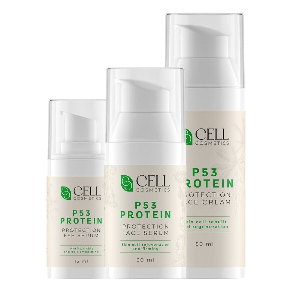 CELL COSMETICS atjauninamasis veido serumas P53 PROTEIN, 30 ml 1