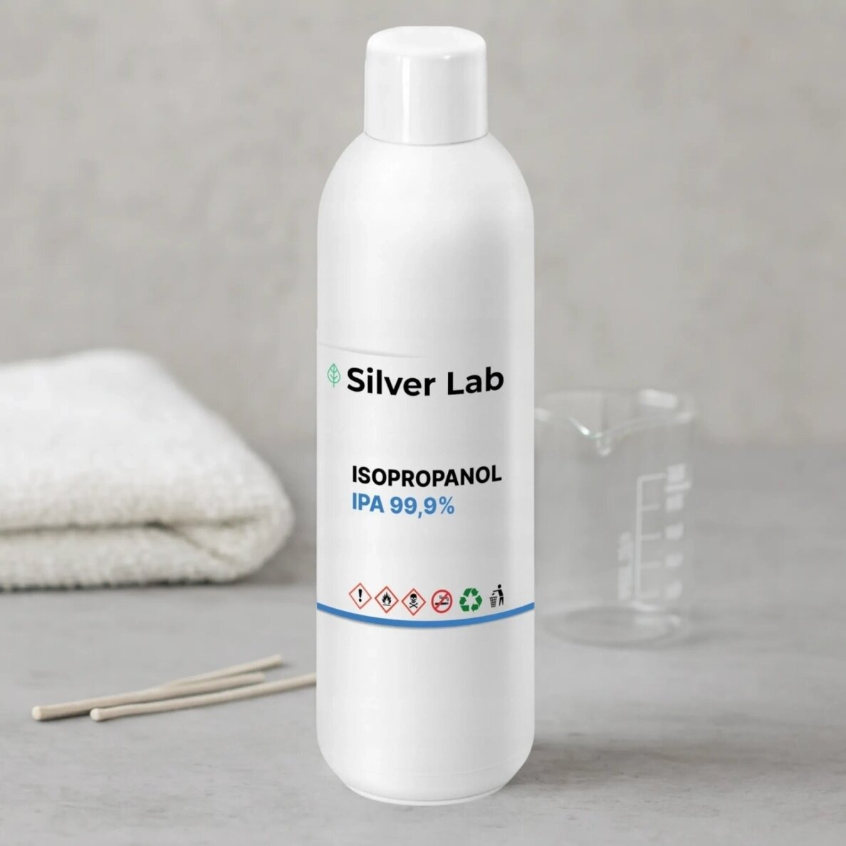 SILVER LAB isopropyl alcohol IPA 99.9 %, 1 l 1 SILVER LAB isopropyl alcohol IPA 99.9 %, 1 l 1