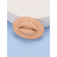 Silicone mold for permanent lip makeup practice FAKE LIPS, 1 pc.
