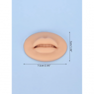Силиконовая форма для практики перманентного макияжа губ FAKE LIPS, 1 шт.