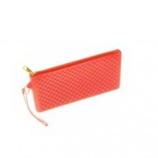 Silicone case/sleeve for storing hot tongs, orange color