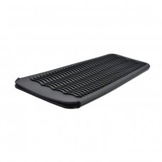 Silicone mat / sleeve for holding hot tongs, black color