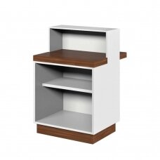 SIMPLE MINI professional reception desk with shelf