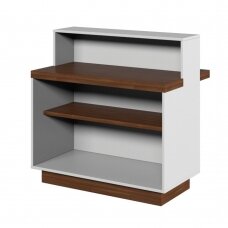 SIMPLE professional reception desk with shelf