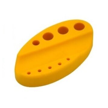 Silikoninis tatuiruočių pigmentų ir rankenėlės laikiklis YELLOW Silikoninis tatuiruočių pigmentų ir rankenėlės laikiklis YELLOW