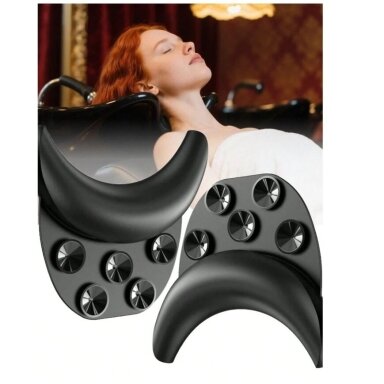 Silicone neck pad for sink, black Silicone neck pad for sink, black