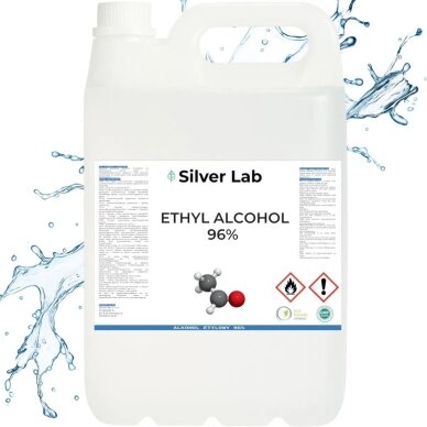 SILVER LAB technical ethanol 96 %, 5 l SILVER LAB technical ethanol 96 %, 5 l