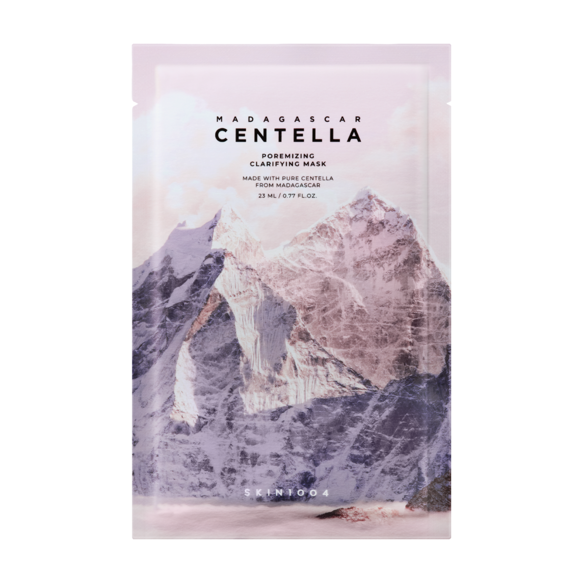 SKIN1004 MADAGASCAR CENTELLA POREMIZING CLARIFYING odos tekstūrą glotninanti lakštinė veido kaukė