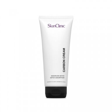 SkinClinic CARBON CREAM activated carbon mask for hardware facial procedures, 200 ml SkinClinic CARBON CREAM activated carbon mask for hardware facial procedures, 200 ml