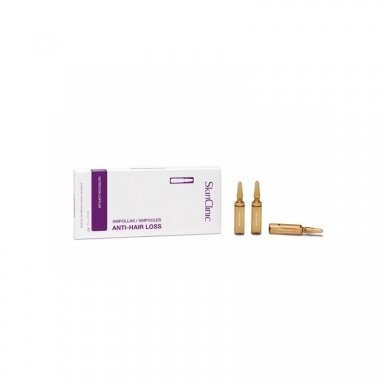 SkinClinic ANTI-HAIR LOSS AMPOULES ampoules for hair loss prevention and care, 5 ml. SkinClinic ANTI-HAIR LOSS AMPOULES ampoules for hair loss prevention and care, 5 ml.