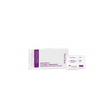 SkinClinic BRIGHTNESS FACE MASK POLYMER lightening and moisturizing peel-off polymer face mask, 10 pcs. SkinClinic BRIGHTNESS FACE MASK POLYMER lightening and moisturizing peel-off polymer face mask, 10 pcs.