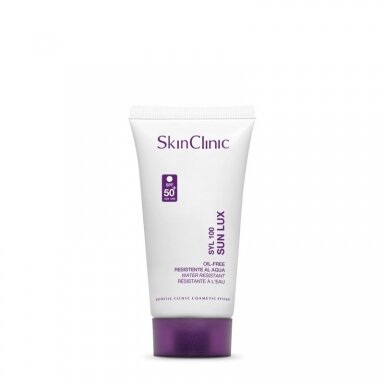 SkinClinic SYL 100 SUN LUX high-quality sun protection cream 50+ SPF (oil-free, waterproof), 50 ml SkinClinic SYL 100 SUN LUX high-quality sun protection cream 50+ SPF (oil-free, waterproof), 50 ml