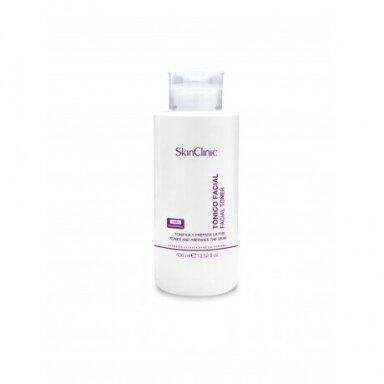 SkinClinic FACIAL TONER facial tonic tones and prepares the skin, 400ml. SkinClinic FACIAL TONER facial tonic tones and prepares the skin, 400ml.