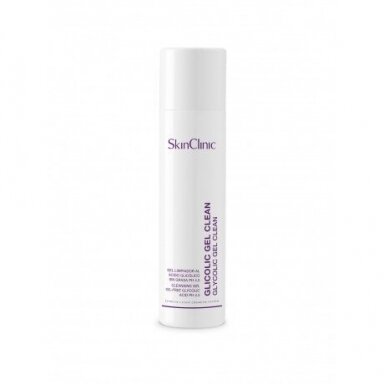 SkinClinic GLICOLIC GEL CLEAN cleansing gel, fat-free, with glycolic acid, 200ml. SkinClinic GLICOLIC GEL CLEAN cleansing gel, fat-free, with glycolic acid, 200ml.