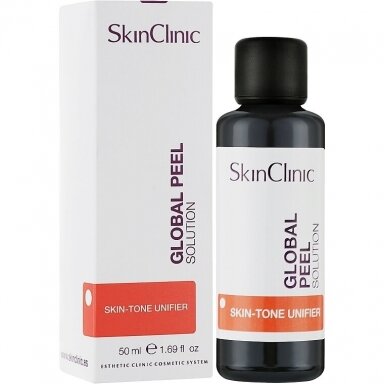 SkinClinic GLOBAL PEEL SOLUTION skin tone evening agent, 50 ml. SkinClinic GLOBAL PEEL SOLUTION skin tone evening agent, 50 ml.