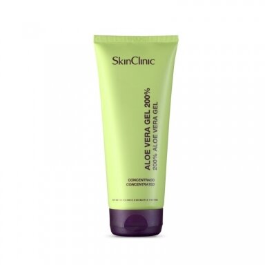 SkinClinic ALOE VERA 200% regenerating and skin-soothing aloe gel after irritating procedures, 200 ml SkinClinic ALOE VERA 200% regenerating and skin-soothing aloe gel after irritating procedures, 200 ml