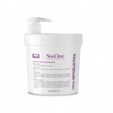 SkinClinic  ANTI-CELLULITE CREAM Антицеллюлитный косметический уход, крем, 1000мл.
