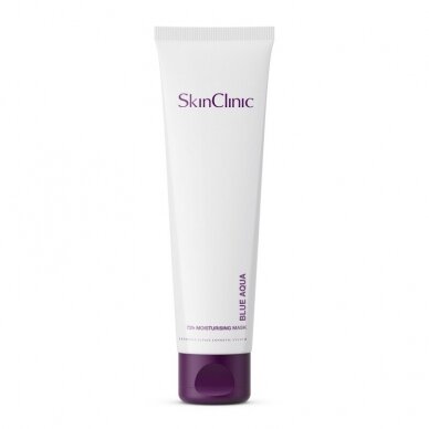 SkinClinic BLUE AQUA intensively moisturizing face skin mask 72h, 100 ml SkinClinic BLUE AQUA intensively moisturizing face skin mask 72h, 100 ml