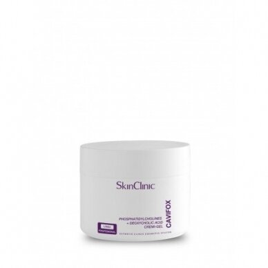 SkinClinic CAVIFOX Anticeliulitinis ir riebalus deginantis kremas-gelis jonoforezei, elektroforezei ir kavitacijai, 500 ml. SkinClinic CAVIFOX Anticeliulitinis ir riebalus deginantis kremas-gelis jonoforezei, elektroforezei ir kavitacijai, 500 ml.