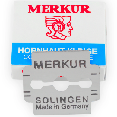 MERKUR razor blades for callus removal, 10 pcs. MERKUR razor blades for callus removal, 10 pcs.