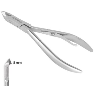 SNIPPEX professional nippers for cutting cuticles 9cm/5mm SNIPPEX professional nippers for cutting cuticles 9cm/5mm