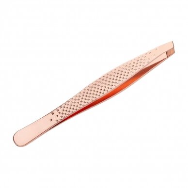 SNIPPEX professional eyebrow tweezers ROSE-GOLD TS16
