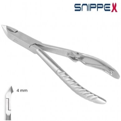 SNIPPEX PODO professional cuticle nippers, 10 cm/4 mm. 1